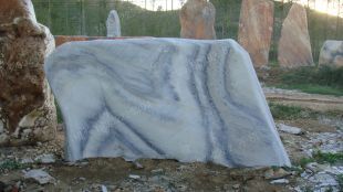 White Landscape stone, natural stone- JG031