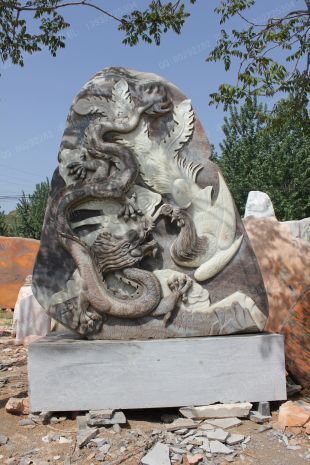 White Landscape stone, natural stone- JG068