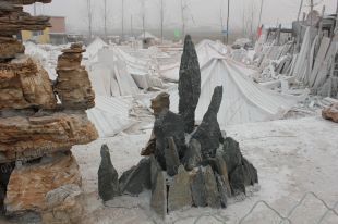 景观石,晚霞红风景石,晚霞红自然石,晚霞红景观石,天然景观石,园林景观石,景观石图片--WXH100
