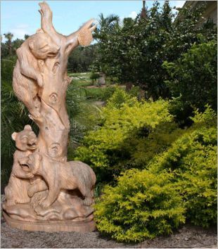 动物石雕熊,石雕黑熊雕塑,石雕熊猫雕塑,动物雕塑熊,曲阳石雕厂,曲阳雕塑公司 -- X002