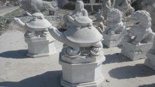 动物石雕乌龟雕塑 动物石雕,动物雕塑,园林动物雕塑,曲阳石雕厂,曲阳雕塑公司 -- DW297
