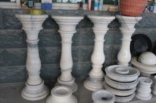 Roman column, stone carving Roman column,marble Roman column, European Roman column, stone Rome column -- LMZ005