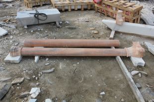 Roman column, stone carving Roman column,marble Roman column, European Roman column, stone Rome column -- LMZ011
