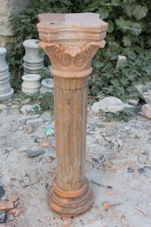 Roman column, stone carving Roman column,marble Roman column, European Roman column, stone Rome column -- LMZ017