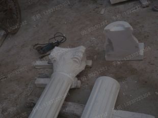 Roman column, stone carving Roman column,marble Roman column, European Roman column, stone Rome column -- LMZ021