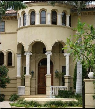 Roman column, stone carving Roman column,marble Roman column, European Roman column, stone Rome column -- LMZ023