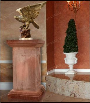 Roman column, stone carving Roman column,marble Roman column, European Roman column, stone Rome column -- LMZ034