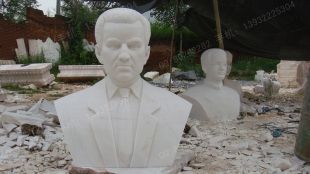 Bust, stone carving bust, bust sculpture, great men bust sculpture, celebrity bust, celebrity sculpture, celebrity statues, marble bust, stone bust sculpture --XX007