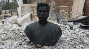 Bust, stone carving bust, bust sculpture, great men bust sculpture, celebrity bust, celebrity sculpture, celebrity statues, marble bust, stone bust sculpture --XX001