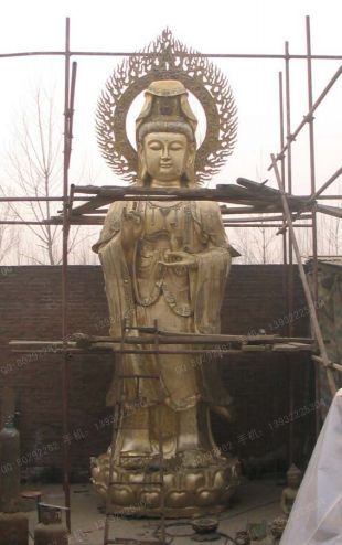 Copper Buddha,cast copper Buddha, cast copper handicraft, cast copper sculpture - TFX034