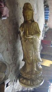 Copper Buddha,cast copper Buddha, cast copper handicraft, cast copper sculpture - TFX040