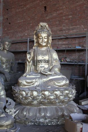 Copper Buddha,cast copper Buddha, cast copper handicraft, cast copper sculpture - TFX041