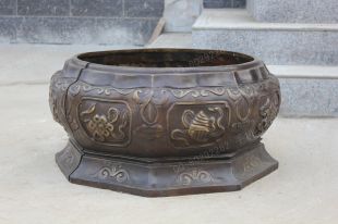 Copper Buddha,cast copper Buddha, cast copper handicraft, cast copper sculpture - TFX044