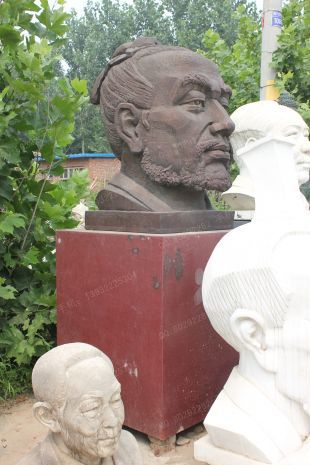 Bust, stone carving bust, bust sculpture, great men bust sculpture, celebrity bust, celebrity sculpture, celebrity statues, marble bust, stone bust sculpture --XX018