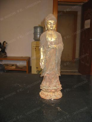 Copper Buddha,cast copper Buddha, cast copper handicraft, cast copper sculpture - TFX056