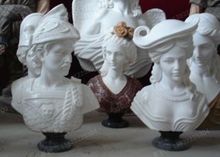 Bust, stone carving bust, bust sculpture, lady bust, European bust, marble bust, stone sculpture bust --OSXX012