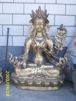 Copper Buddha,cast copper Buddha, cast copper handicraft, cast copper sculpture - TFX087
