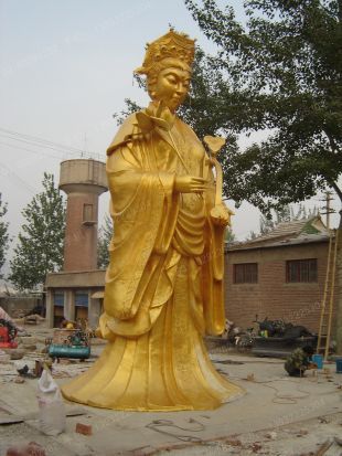 Copper Buddha,cast copper Buddha, cast copper handicraft, cast copper sculpture - TFX094