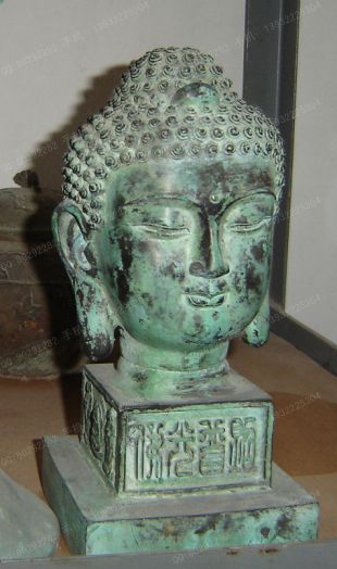 Copper Buddha,cast copper Buddha, cast copper handicraft, cast copper sculpture - TFX095