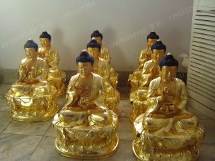 Copper Buddha,cast copper Buddha, cast copper handicraft, cast copper sculpture - TFX102