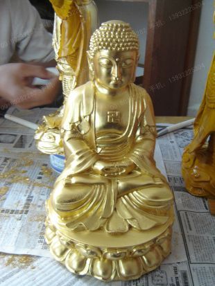 Copper Buddha,cast copper Buddha, cast copper handicraft, cast copper sculpture - TFX103