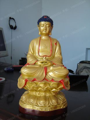 Copper Buddha,cast copper Buddha, cast copper handicraft, cast copper sculpture - TFX105