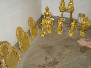 Copper Buddha,cast copper Buddha, cast copper handicraft, cast copper sculpture - TFX104