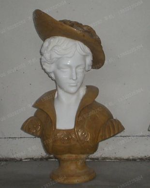 Bust, stone carving bust, bust sculpture, lady bust, European bust, marble bust, stone sculpture bust --OSXX019