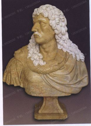 Bust, stone carving bust, bust sculpture, lady bust, European bust, marble bust, stone sculpture bust --OSXX023
