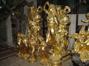 Copper Buddha,cast copper Buddha, cast copper handicraft, cast copper sculpture - TFX112