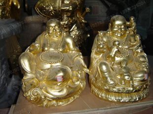 Copper Buddha,cast copper Buddha, cast copper handicraft, cast copper sculpture - TFX110
