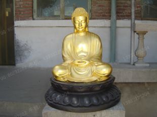 Copper Buddha,cast copper Buddha, cast copper handicraft, cast copper sculpture - TFX113