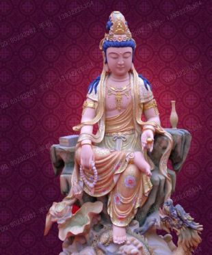Copper Buddha,cast copper Buddha, cast copper handicraft, cast copper sculpture - TFX115