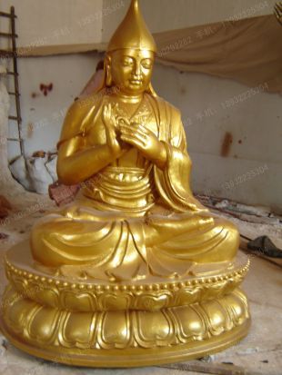 Copper Buddha,cast copper Buddha, cast copper handicraft, cast copper sculpture - TFX118