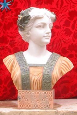 Bust, stone carving bust, bust sculpture, lady bust, European bust, marble bust, stone sculpture bust --OSXX036