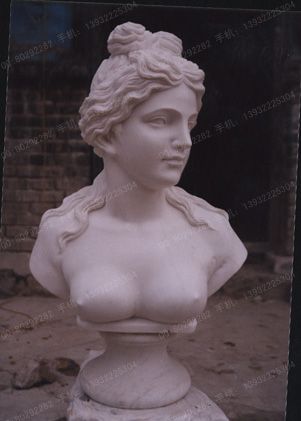 Bust, stone carving bust, bust sculpture, lady bust, European bust, marble bust, stone sculpture bust --OSXX044