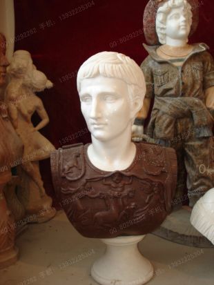 Bust, stone carving bust, bust sculpture, lady bust, European bust, marble bust, stone sculpture bust --OSXX046