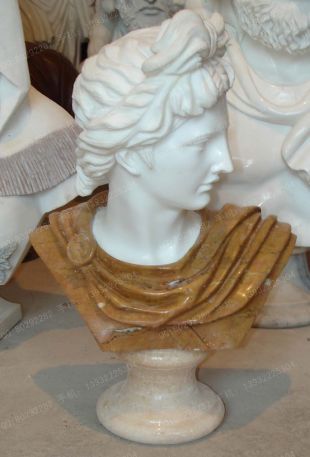 Bust, stone carving bust, bust sculpture, lady bust, European bust, marble bust, stone sculpture bust --OSXX047