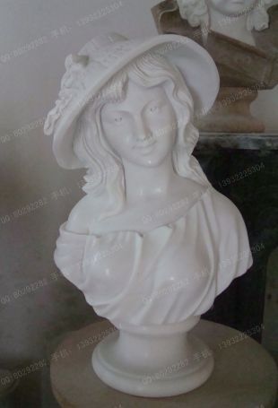 Bust, stone carving bust, bust sculpture, lady bust, European bust, marble bust, stone sculpture bust --OSXX076