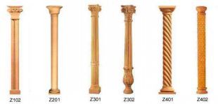 Roman column, stone carving Roman column,marble Roman column, European Roman column, stone Rome column -- LMZ222