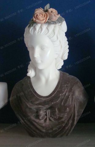 Bust, stone carving bust, bust sculpture, lady bust, European bust, marble bust, stone sculpture bust --OSXX080