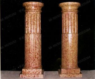 Roman column, stone carving Roman column,marble Roman column, European Roman column, stone Rome column -- LMZ250