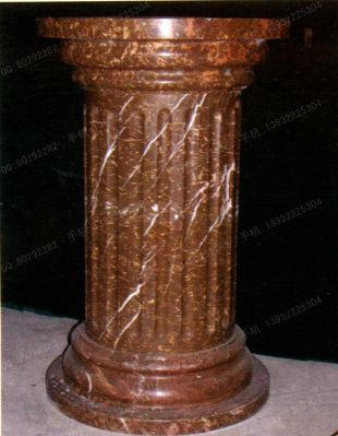 Roman column, stone carving Roman column,marble Roman column, European Roman column, stone Rome column -- LMZ259