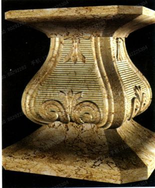 Roman column, stone carving Roman column,marble Roman column, European Roman column, stone Rome column -- LMZ263
