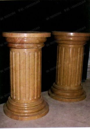 Roman column, stone carving Roman column,marble Roman column, European Roman column, stone Rome column -- LMZ264