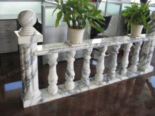 vase column, balcony column, balcony railing,  balcony guardrail, , white marble balcony column, granite balcony column -- YTZ002