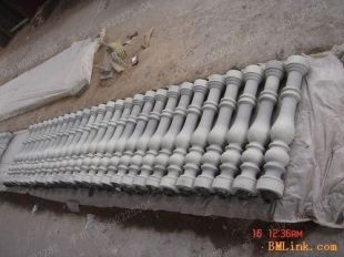 vase column, balcony column, balcony railing,  balcony guardrail, , white marble balcony column, granite balcony column -- YTZ006