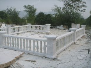 花瓶柱,阳台柱,阳台栏杆,阳台护栏,阳台罗马柱,汉白玉阳台柱,汉白玉花瓶柱,汉白玉阳台护栏,大理石阳台柱,花岗岩阳台柱 -- YTZ041