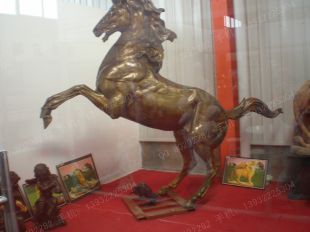 Copper horse, copper horse sculpture, copper sculpture factory- TD047