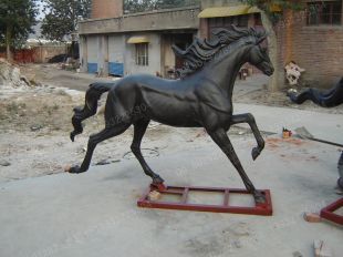 Copper horse, copper horse sculpture, copper sculpture factory- TD050